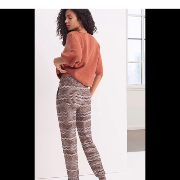 Anthropologie Saturday Sunday Mary
Jacquard Chevron Knit Joggers Size XS - Picture 3 of 11